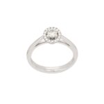 Δαχτυλίδι Ροζέτα Σε Λευκόχρυσο 18Κ