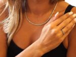Λευκόχρυσο Σετ Κοσμημάτων Για Γάμο 14 Καρατίων