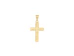 Σταυρός Χρυσός 9Κ Με Διαμαντάρισμα