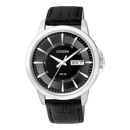 Ανδρικό Ρολόι Citizen Leather (κωδ: BF2011-01EE)