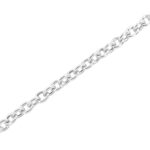 Ασημένιο Βραχιόλι Οβάλ Κρίκοι 925 Unisex