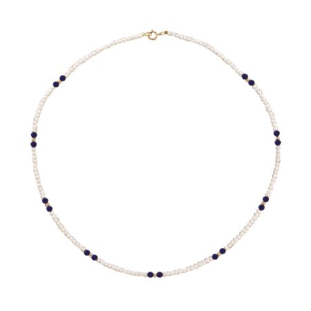 Χρυσό Κολιέ Με Μαργαριτάρια 14Κ