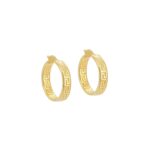 Επίχρυσοι Κρίκοι Με Μαιάνδρους 925