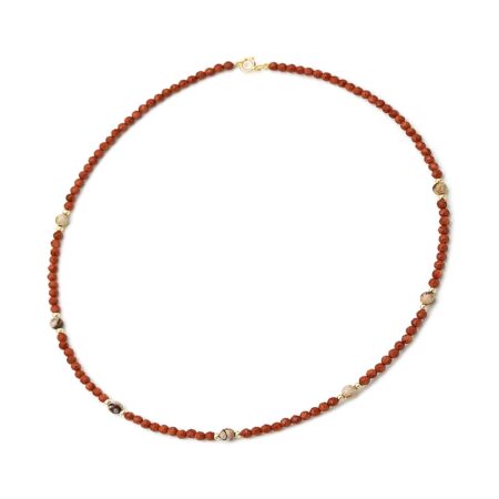 Κολιέ Χρυσόλιθος Με Χρυσές Μπίλιες 14Κ