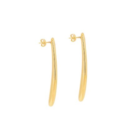 Κρεμαστά Σκουλαρίκια Επιχρυσωμένα 925