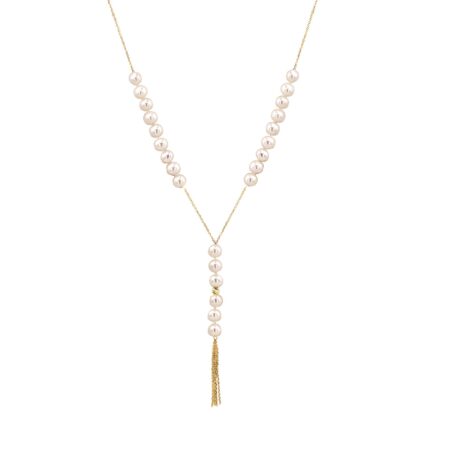 Κρεμαστό Με Μαργαριτάρια Σε Χρυσό 14Κ