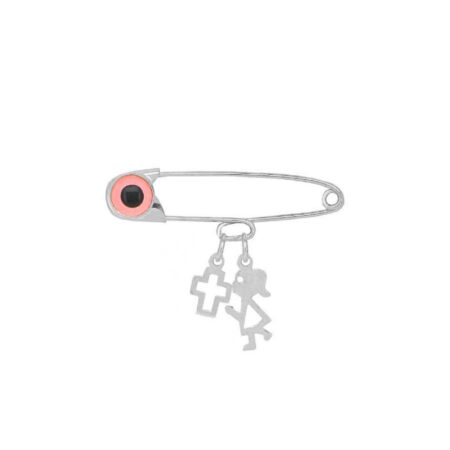 Λευκόχρυση Παραμάνα Για Κορίτσι 14Κ