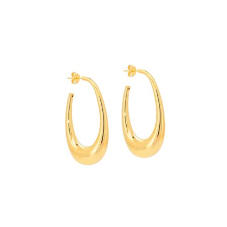 Μεγάλοι Οβάλ Κρίκοι 925