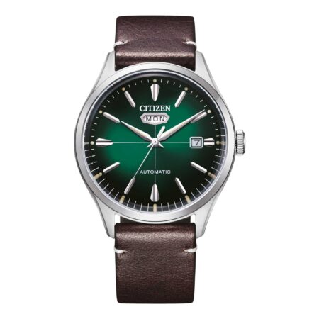 Ρολόι Citizen Automatic Με Πράσινο Καντράν (NH8390-03XE)