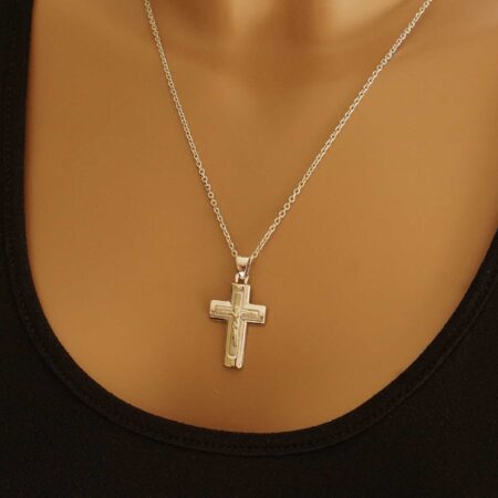 Σταυρός Με Εσταυρωμένο 925