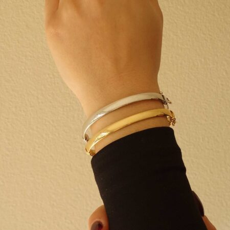 Επίχρυση Γυναικεία Χειροπέδα Ασήμι 925