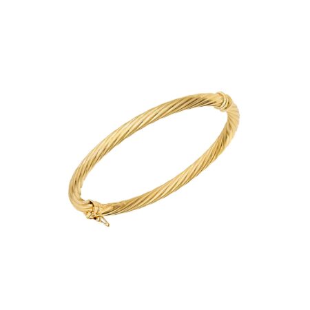 Ανάγλυφη Χειροπέδα Βραχιόλι 925