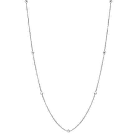 Ασημένια Αλυσίδα 925 Με Μπίλιες