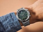 Bulova Curv Ανδρικό Ρολόι Με Πράσινο Καντράν (96A297)