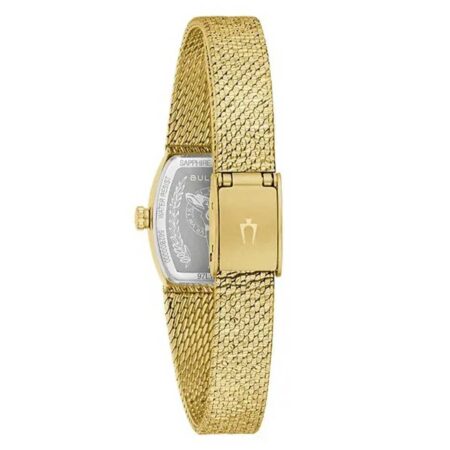 Bulova Goddess Γυναικείο Ρολόι Με Πράσινο Καντράν (97L184)