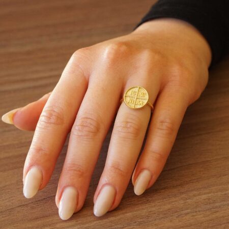 Δαχτυλίδι Χρυσό Κωνσταντινάτο 14 Καράτια