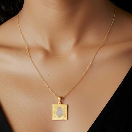 Δίχρωμο Ζώδιο Κριός Σε Χρυσό 14 Καράτια