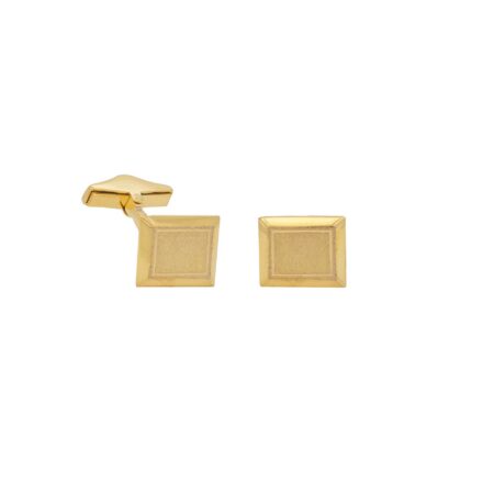 Επίχρυσα Ορθογώνια Μανικετόκουμπα