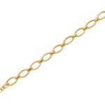 Επίχρυσο Ανάγλυφο Βραχιόλι 925