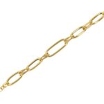 Επίχρυσο Βραχιόλι Αλυσίδα 925