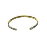 Επίχρυσο Βραχιόλι Χειροπέδα 925