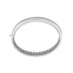 Γυναικεία Χειροπέδα Με Διαμάντια Σε Λευκόχρυσο 18Κ