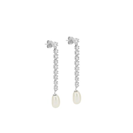 Σκουλαρίκια Κρεμαστά Από Ασήμι 925