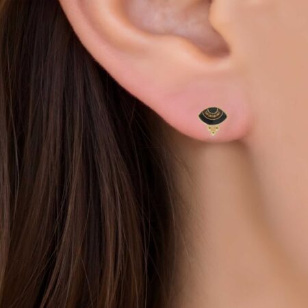 Σκουλαρίκια Μάτια Καρφωτά 925