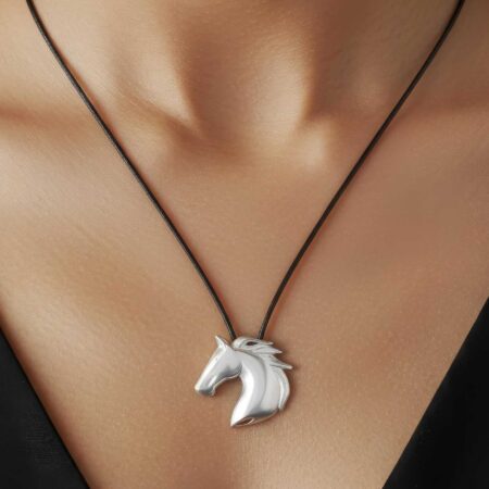 Unisex Ασημένιο 925 Μενταγιόν Γούρι 2026 (κωδ: AM935)