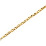 Βραχιόλι Αλυσίδα Επίχρυσο Από Ασήμι 925 (κωδ: AB252)