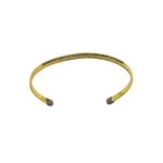 Βραχιόλι Χειροπέδα Επίχρυση 925