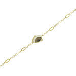 Βραχιόλι Με Μάτι Από Ασήμι 925