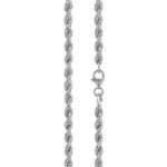 Ασημένια Αλυσίδα Rope 925 Μήκους 73,00 cm