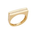 Χρυσό Δαχτυλίδι 14Κ Με Πέτρες Ζιργκόν