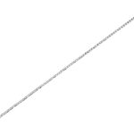 Βραχιόλι Αλυσίδα Λευκόχρυσο 14Κ