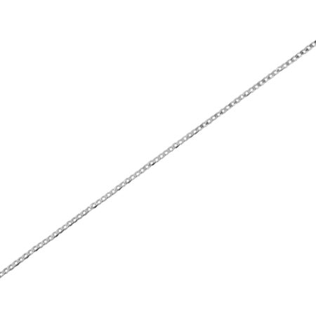 Βραχιόλι Αλυσίδα Λευκόχρυσο 14Κ