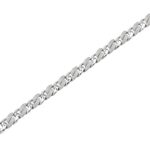 Αλυσίδα Βραχιόλι Γυναικείο Με Ζιργκόν Πέτρες Σε Ασήμι 925