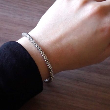 Ασημένιο Γυναικείο Βραχιόλι Ελαστικό 925