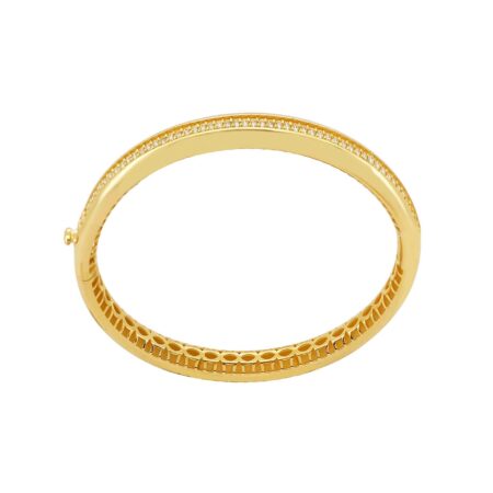 Χειροπέδα Με Διαμάντια Σε Χρυσό 18Κ