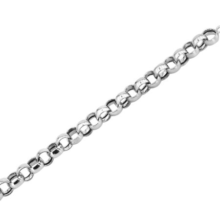 Γυναικείο Βραχιόλι Ασημένιο Με Κρίκους 925