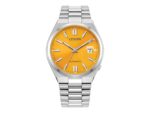 Ρολόι Citizen Automatic Με Κίτρινο Καντράν (NJ0150-56Z)
