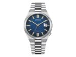 Ρολόι Citizen Tsuyosa Automatic Με Μπλε Καντράν (NJ0151-88L)