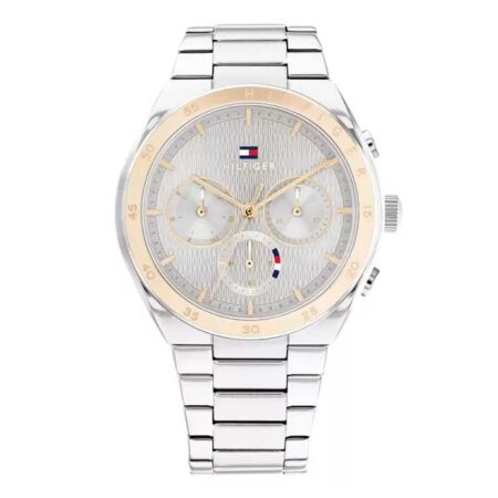 Tommy Hilfiger Ρολόι Γυναικείο Με Ασημί Καντράν (1782574)