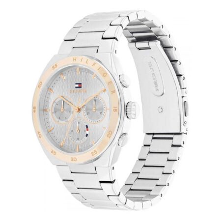 Tommy Hilfiger Ρολόι Γυναικείο Με Ασημί Καντράν (1782574)