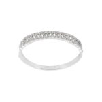 Βραχιόλι Χειροπέδα Ασημένιο 925 Με Ζιργκόν