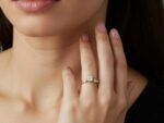 Swarovski Δαχτυλίδι Χρυσό Δίχρωμο 14 Καράτια
