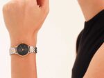 Δίχρωμο Ρολόι Rosefield Small Edit Black SEBDSG-SE04