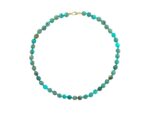 Κολιέ Με Imperial Jasper Και Χρυσό Κούμπωμα 14Κ
