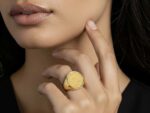 Χρυσό Δαχτυλίδι Με Λίρα 14Κ-22Κ Unisex