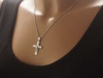 Unisex Σταυρός Με Εσταυρωμένο Σε Ασήμι 925